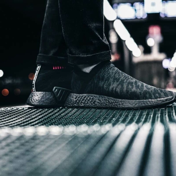 nmd_cs2 primeknit shoes triple black